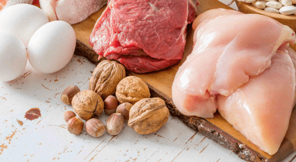 Abschleife Protein Diät