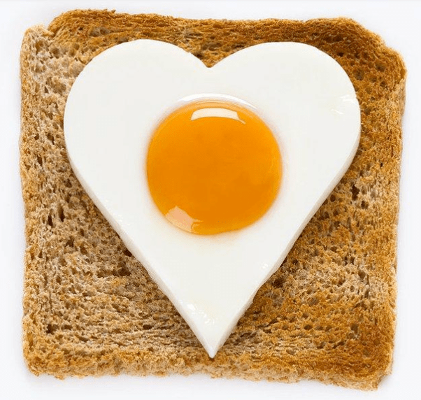 Tost mit Eiern